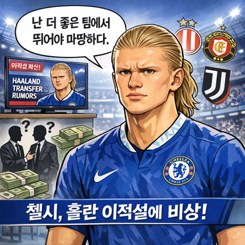 엘링 홀란, [난 더 좋은팀에서 뛰어야 마땅해!]
